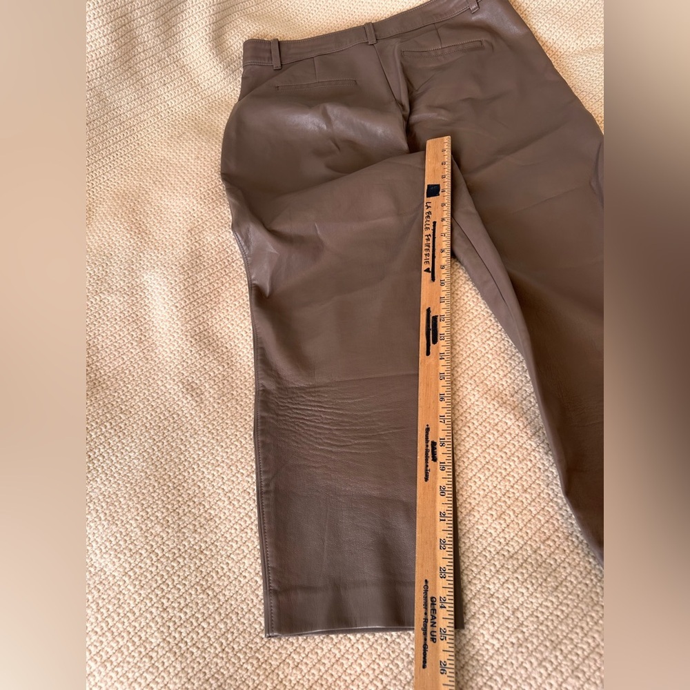 Babaton cropped vegan leather pant - Picture 5 of 12